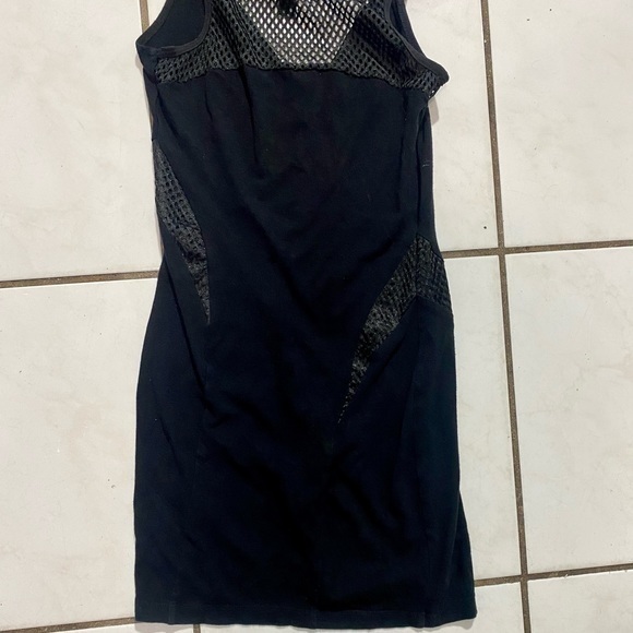 Vintage Lip Service Mini Dress w/Mesh Hood - Picture 10 of 10